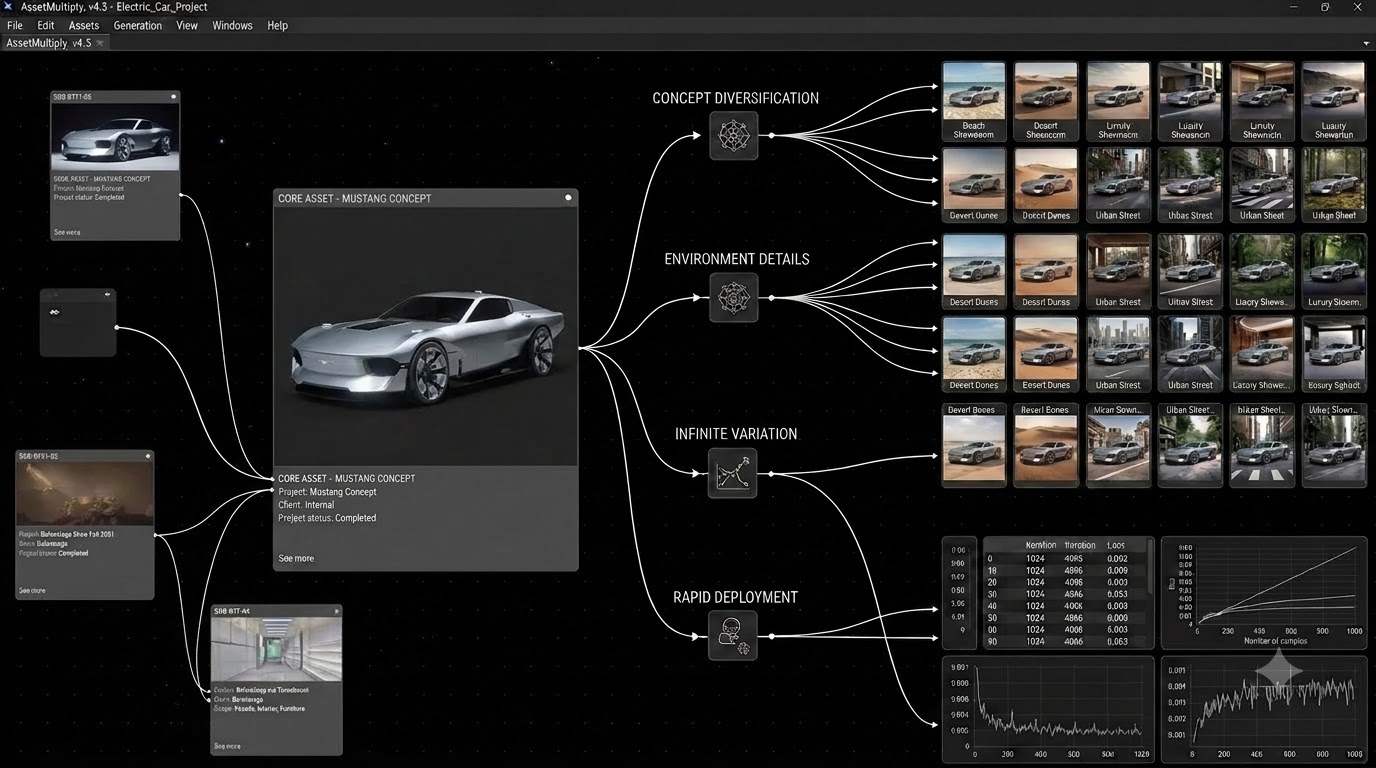 AI Generative Scaling Diagram